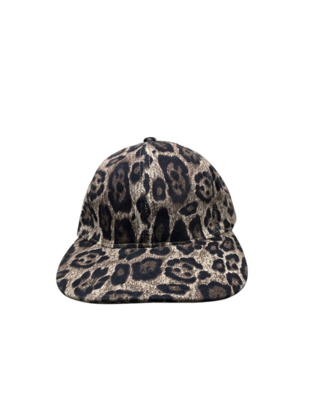 Women's Leopard Print Adjustable Baseball Cap Hat 100% Polyester